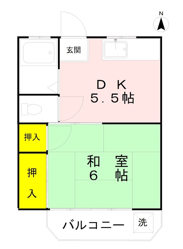 菊地ビル   間取り