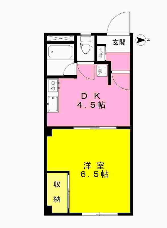 ドミールアカクラ  間取り