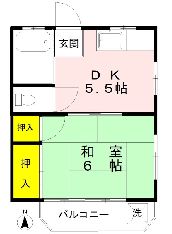 菊地ビル   間取り