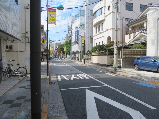 マインドハイム 前面道路