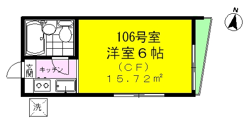 メゾンリッシュ小岩 間取り